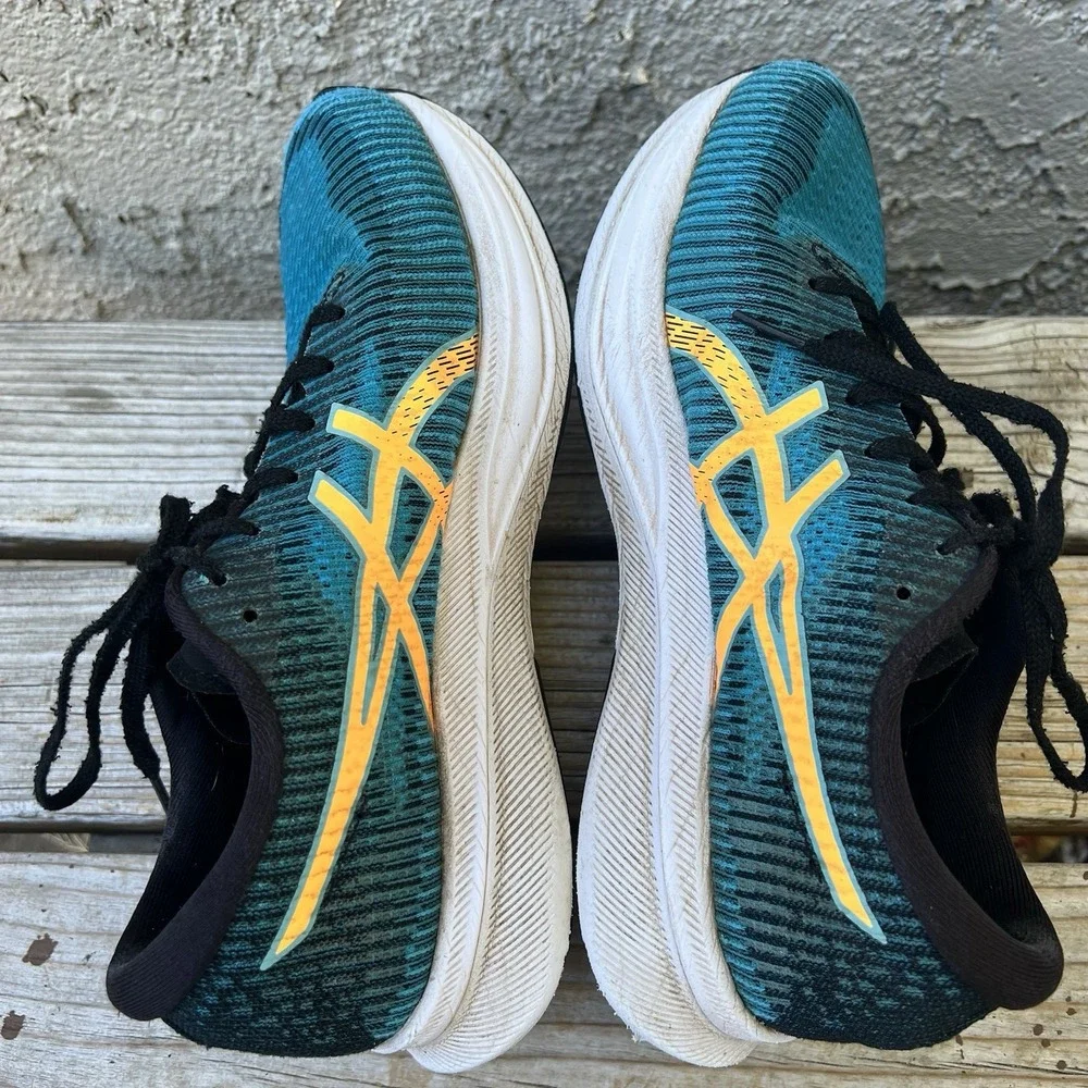 Asics Shoes Men Size 7.5 Magic Speed 2 1011B443-400 Sneakers Blue Running